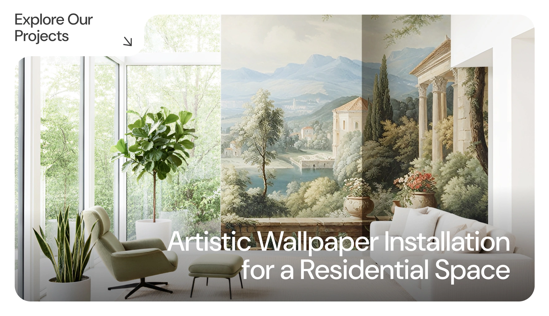 Living Room Minimalist Makeover with Honpo